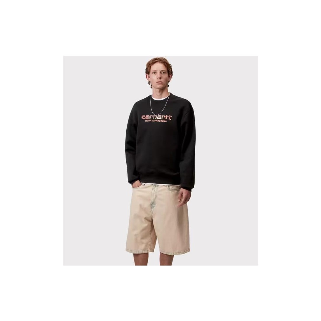 CARHARTT WIP SOLAR CHROME SWT NEGRO