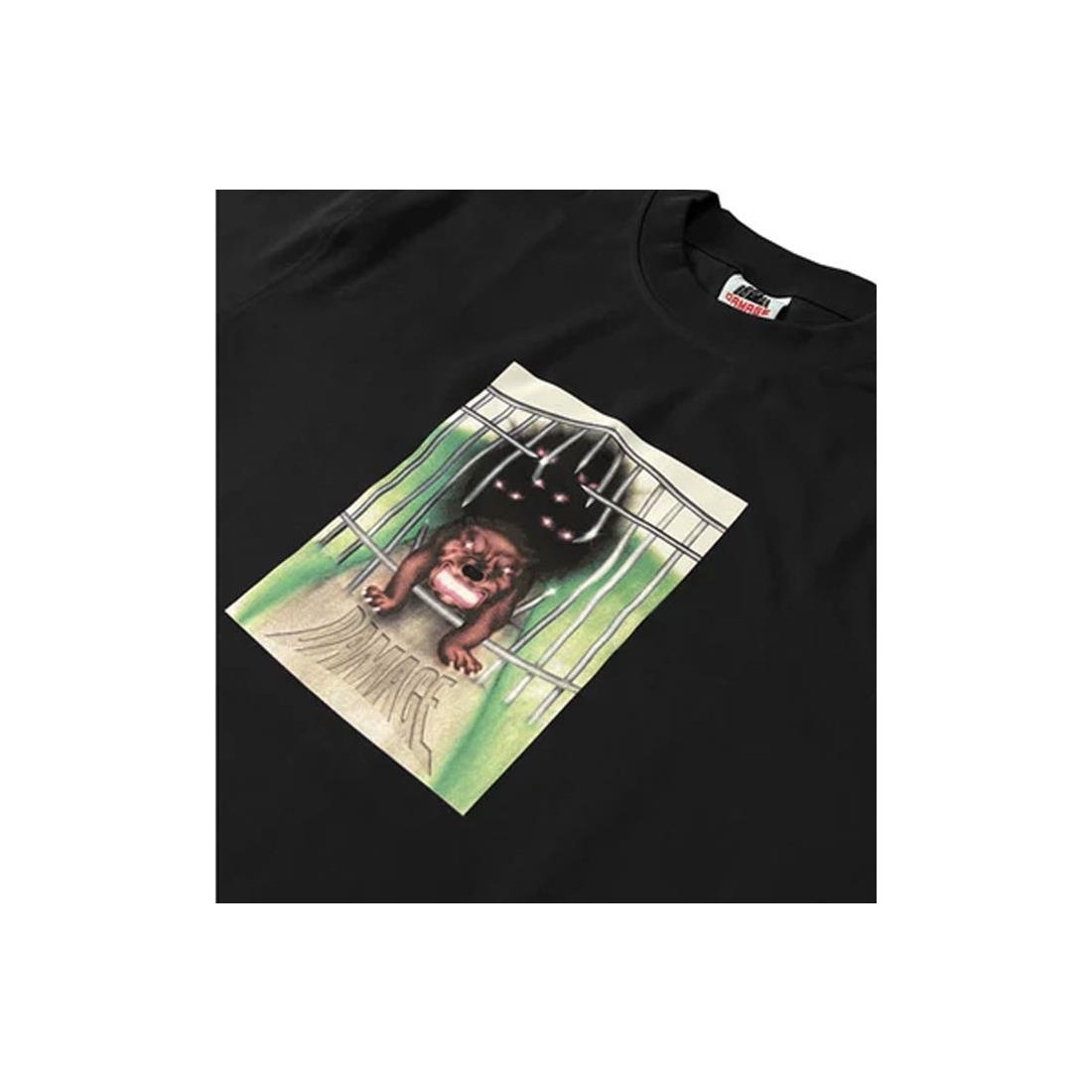 DAMAGE EL PERRO TEE NEGRO