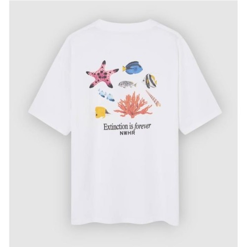 NWHR EXTINCTION IS FOR EVR TEE BLANCO
