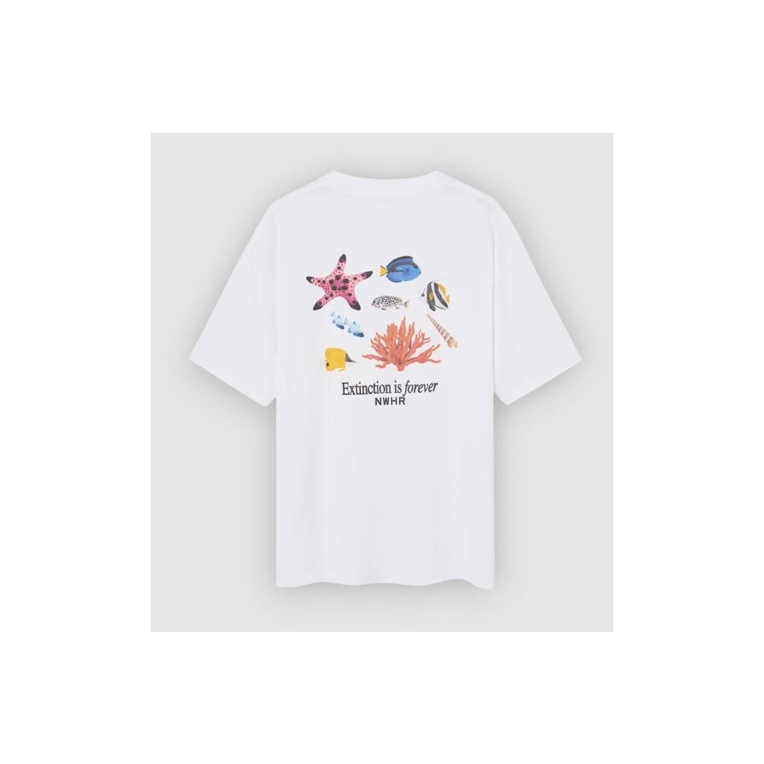 NWHR EXTINCTION IS FOR EVR TEE BLANCO