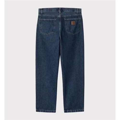 CARHARTT WIP AARON PANT AZUL OSCURO 2