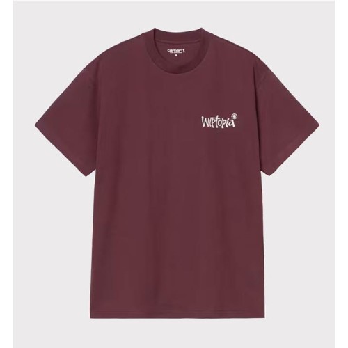 CARHARTT WIP WIPTOPIA TEE GRANATE