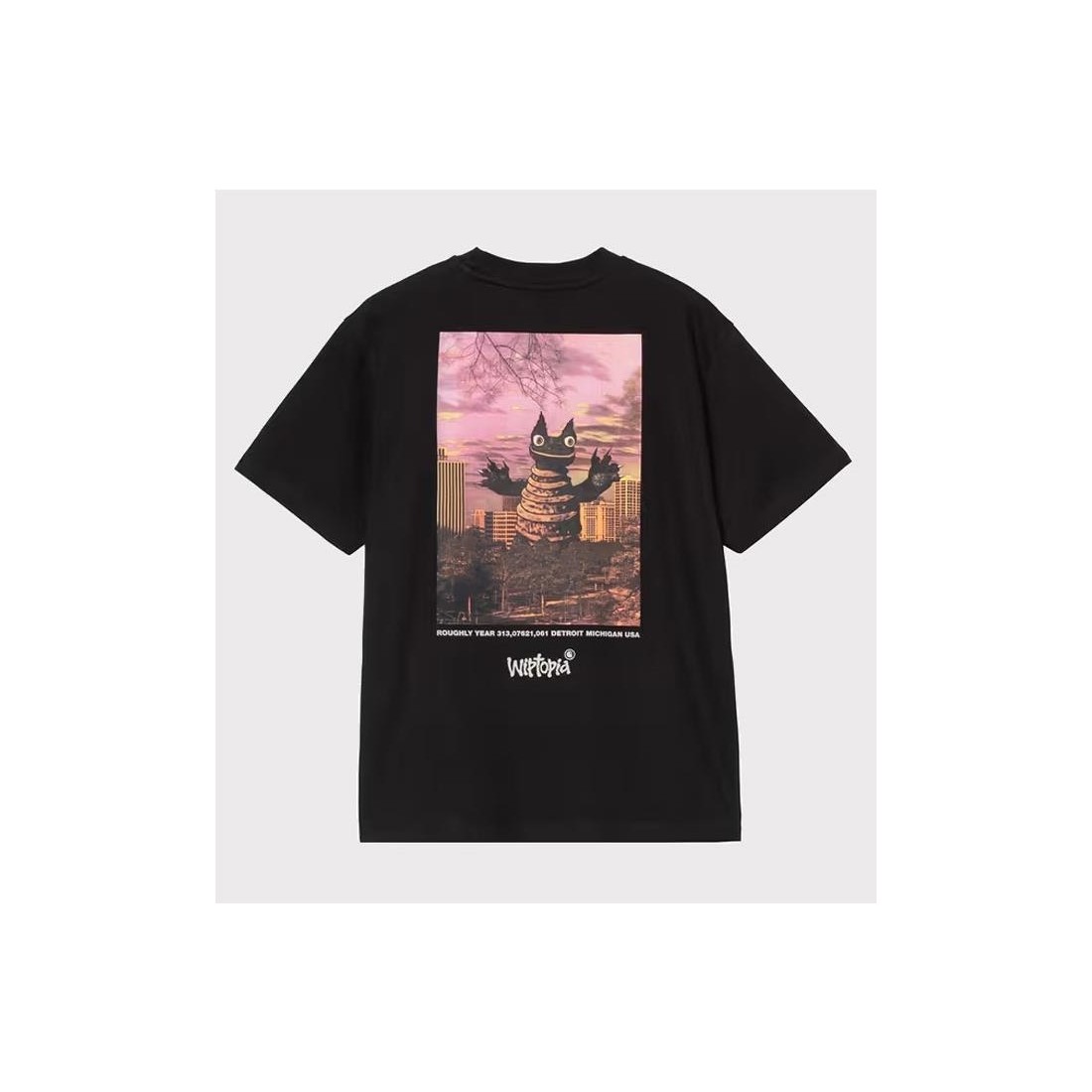 CARHARTT WIP W WIPTOPIA TEE NEGRO