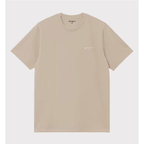 CARHARTT WIP SCRIPT EMBRO TEE BEIGE