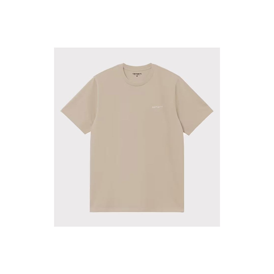 CARHARTT WIP SCRIPT EMBRO TEE BEIGE
