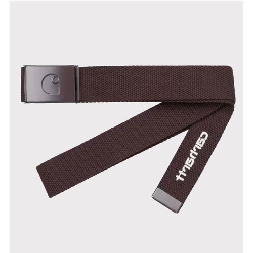 CARHARTT WIP C-LOGO BELT MARRON