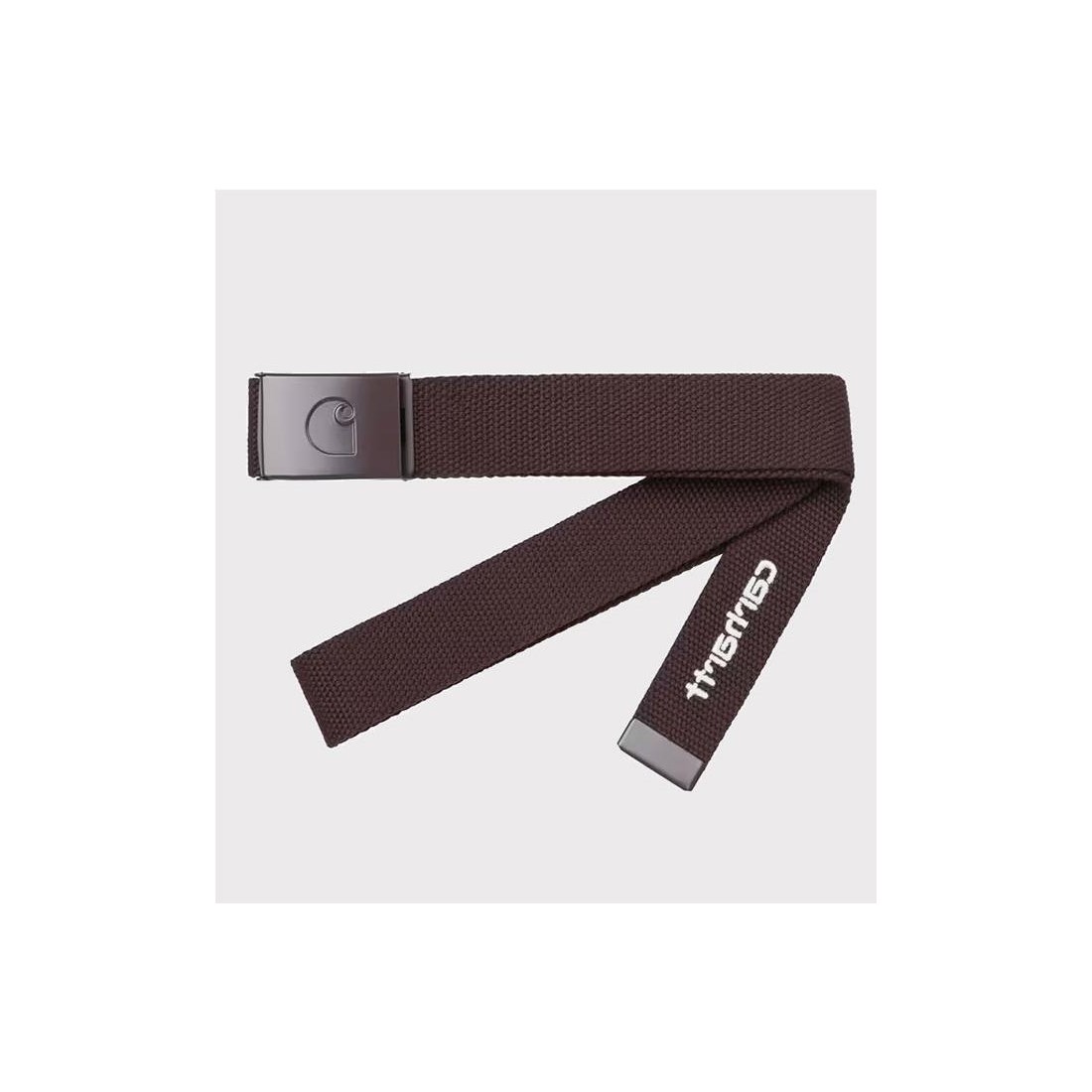 CARHARTT WIP C-LOGO BELT MARRON