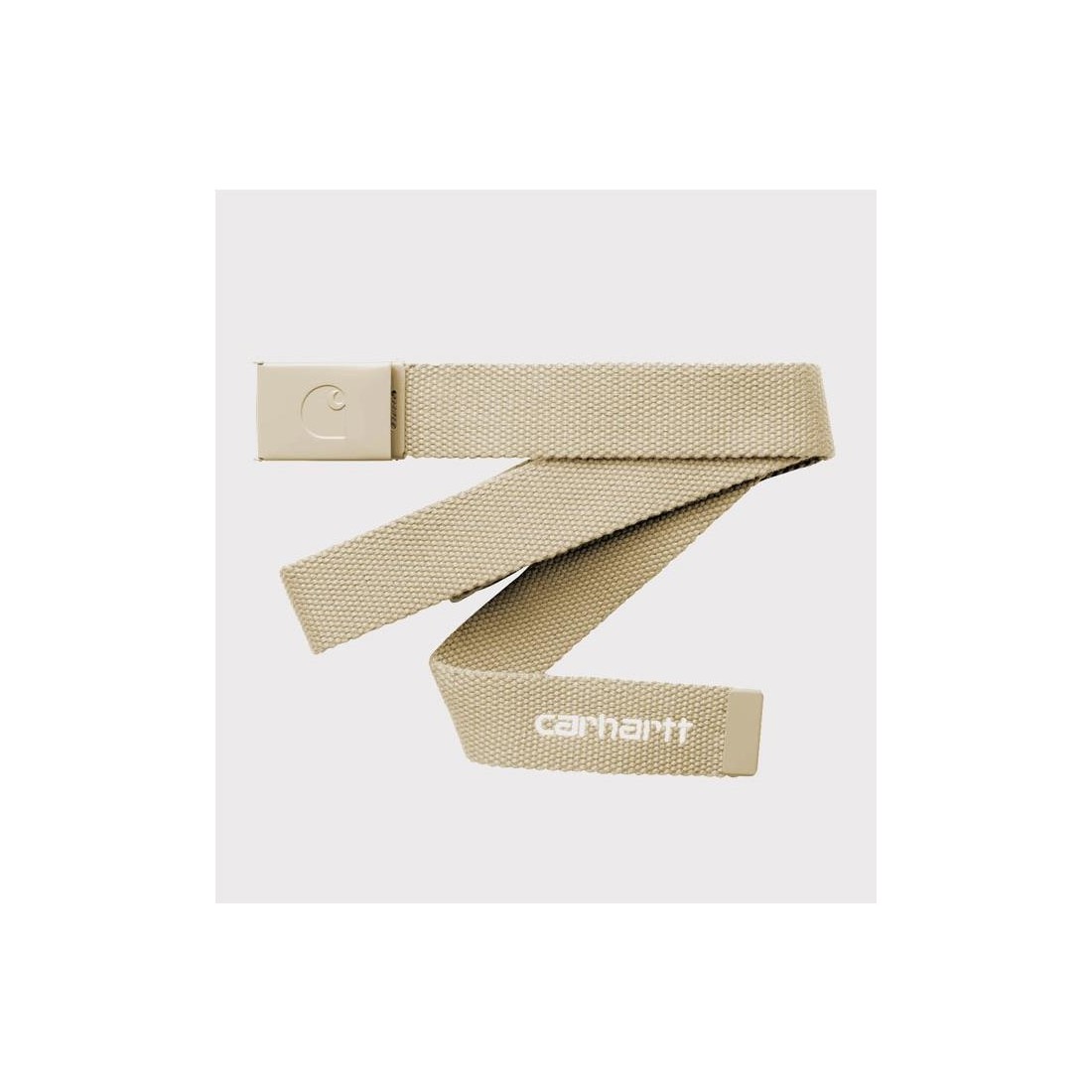 CARHARTT WIP C-LOGO BELT BEIGE