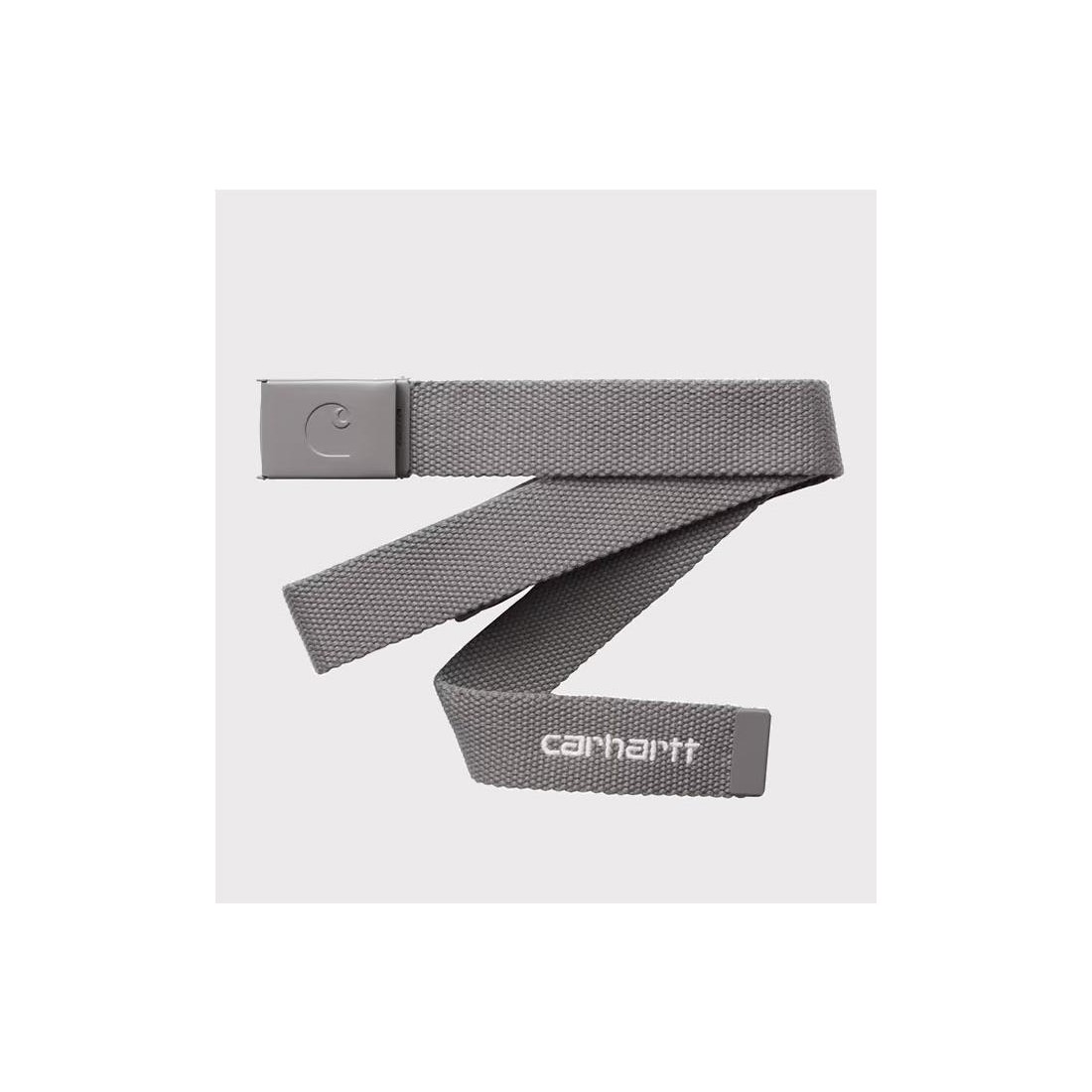 CARHARTT WIP C-LOGO BELT GRIS