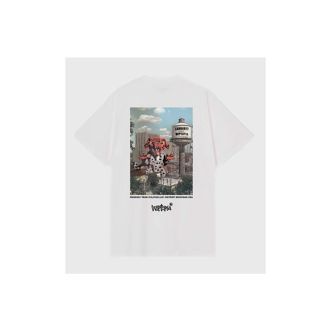 CARHARTT WIP WIPTOPIA TEE BLANCO