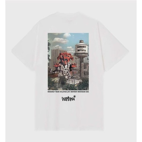 CARHARTT WIP WIPTOPIA TEE BLANCO