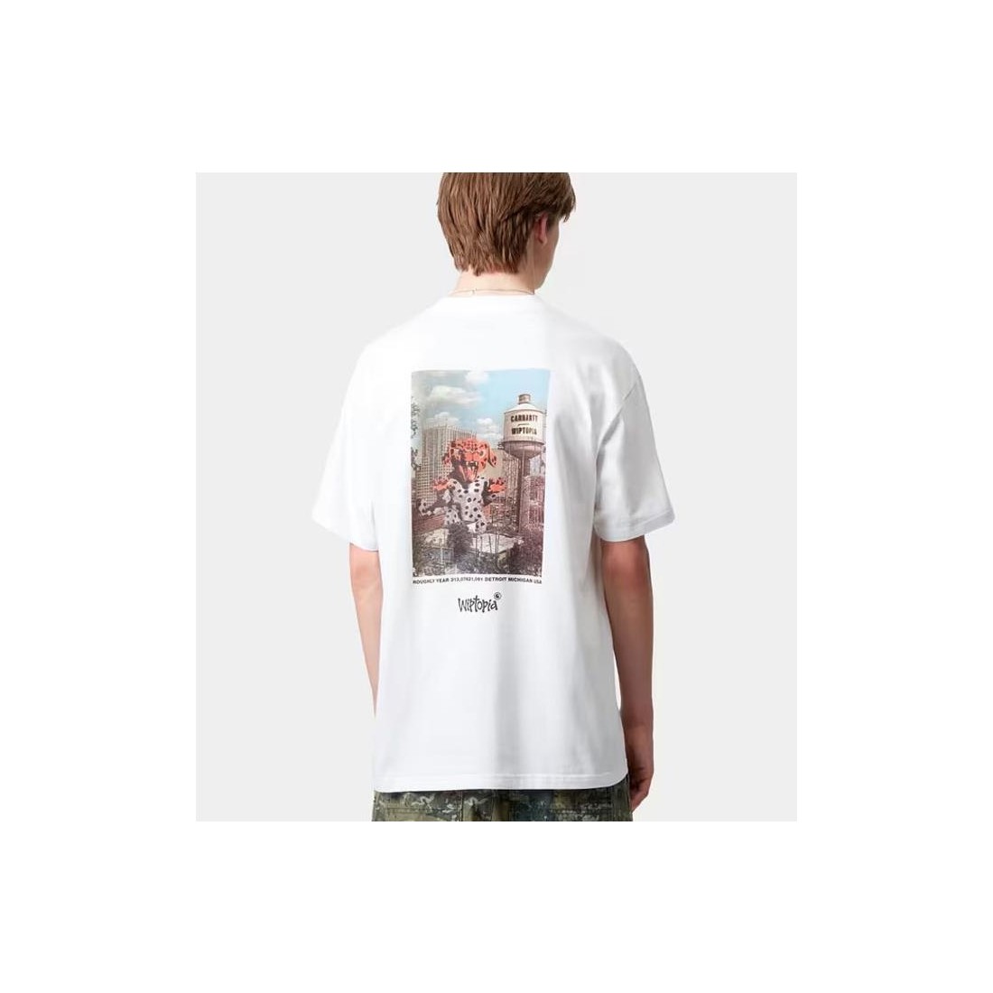 CARHARTT WIP WIPTOPIA TEE BLANCO