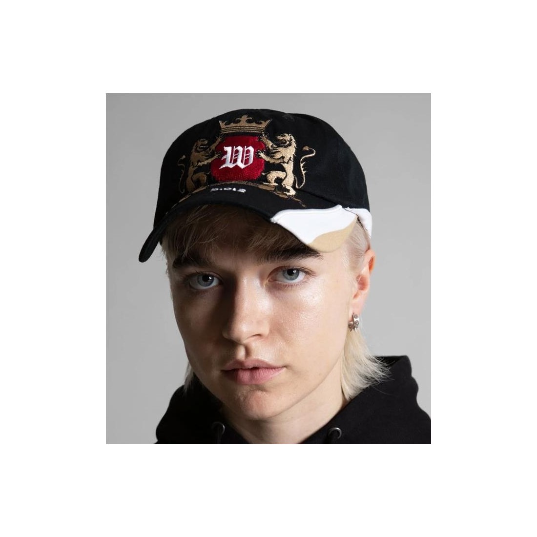 WASTED PARIS CREST CAP NEGRO