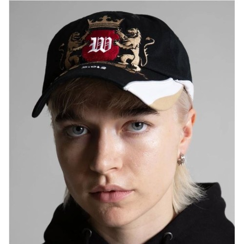 WASTED PARIS CREST CAP NEGRO