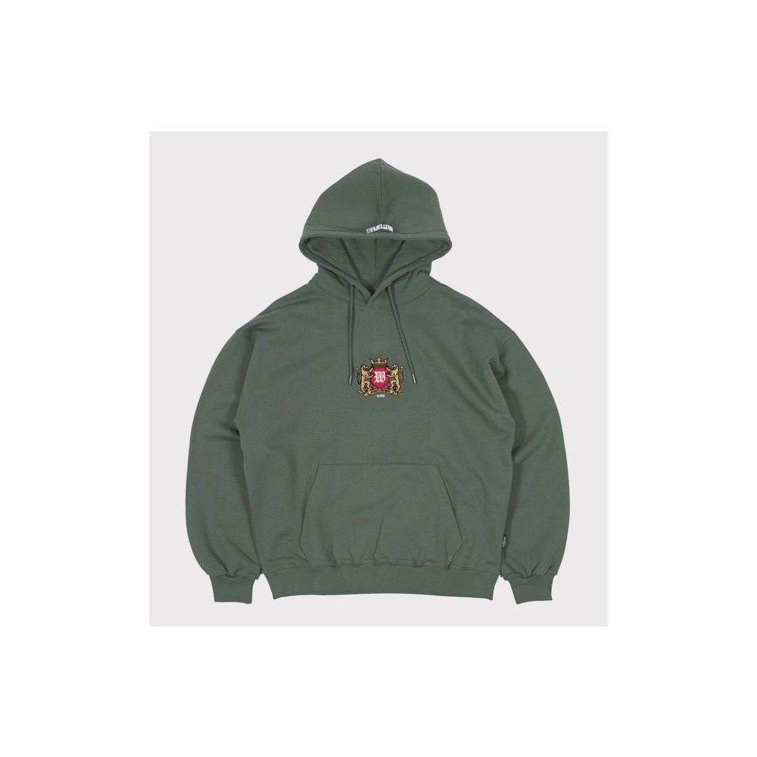 WASTED PARIS CREST HOODIE VERDE