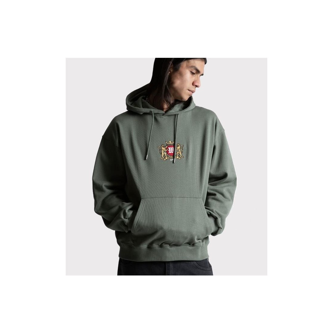 WASTED PARIS CREST HOODIE VERDE