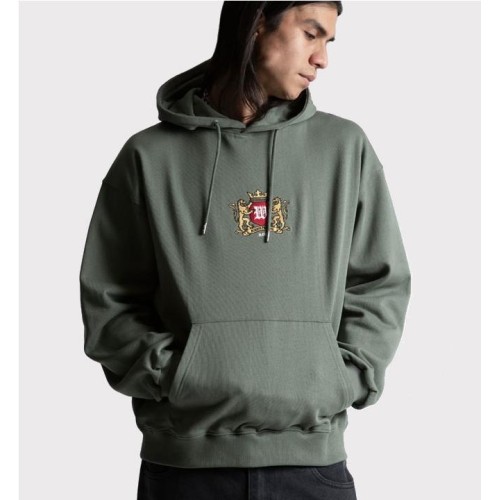 WASTED PARIS CREST HOODIE VERDE