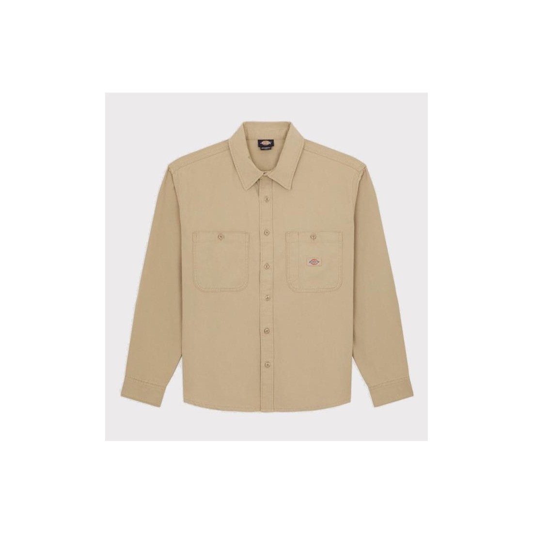 DICKIES CANVAS SHIRT BEIGE1