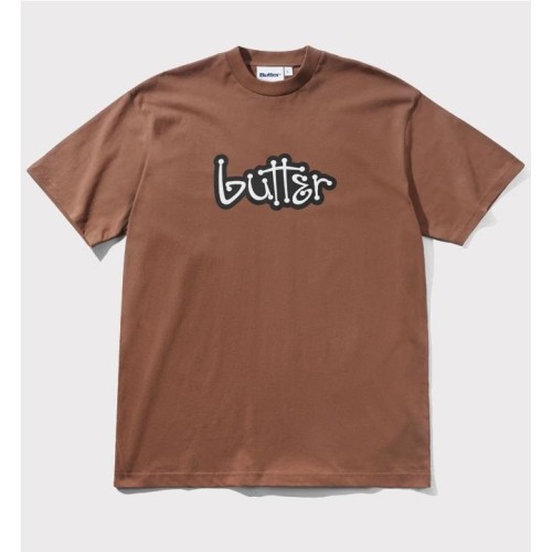BUTTERGOODS CONNECTION TEE MARRON
