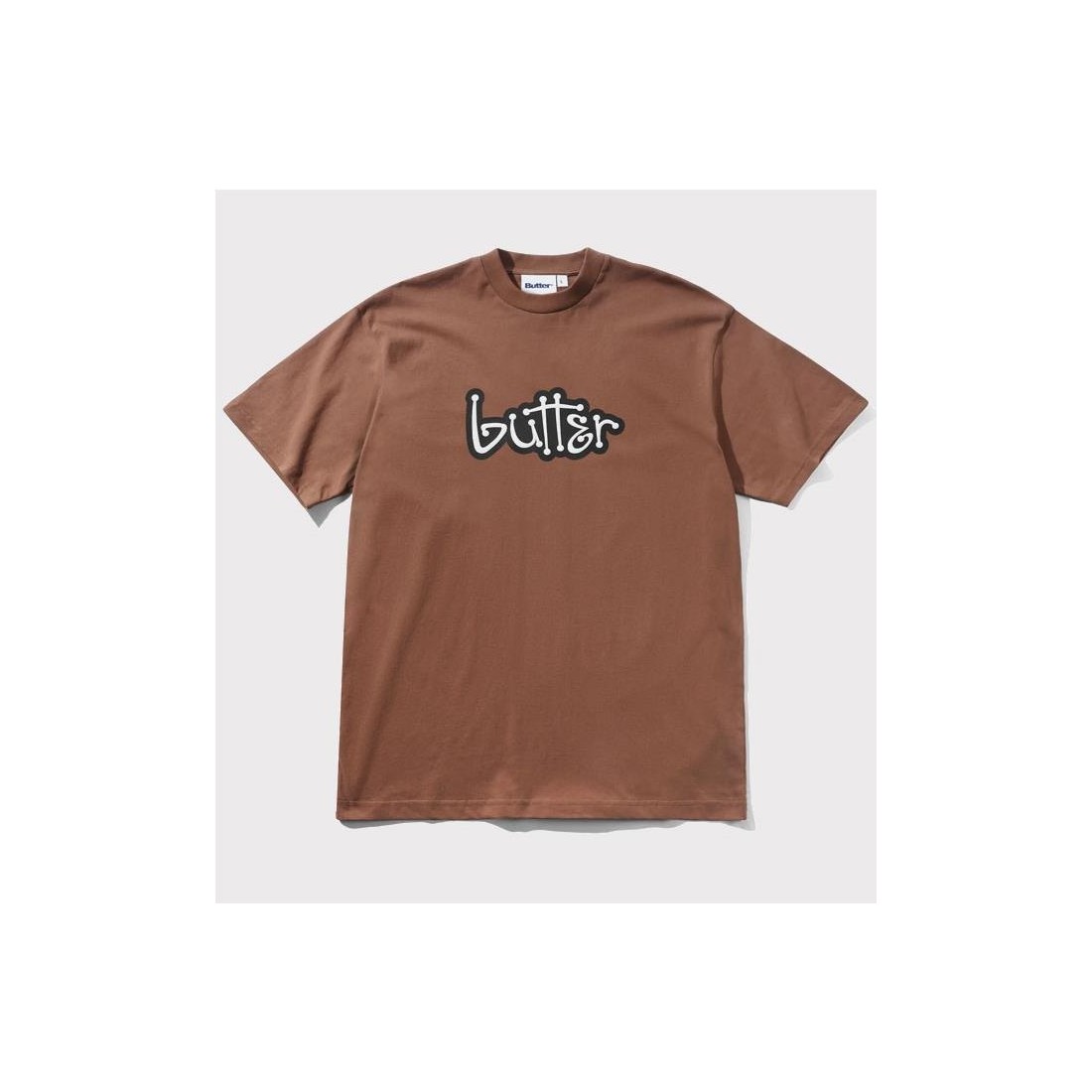BUTTERGOODS CONNECTION TEE MARRON