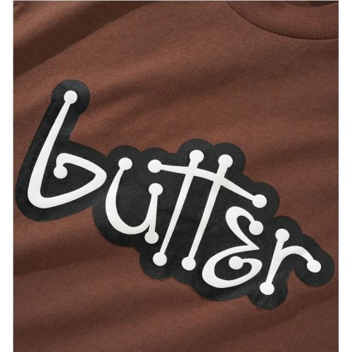 BUTTERGOODS CONNECTION TEE MARRON 2