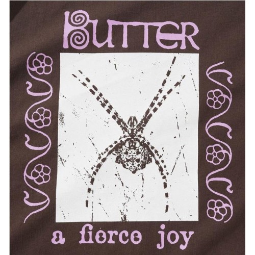 BUTTERGOODS FIERCE JOY TEE MARRON 2