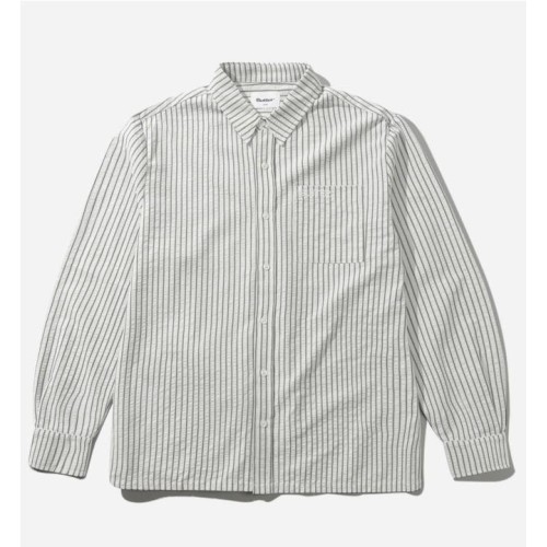 BUTTERGOODS LINES SHIRT BLANCO