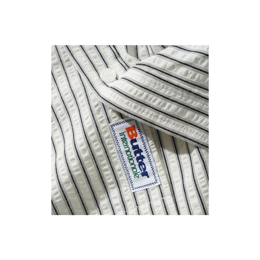 BUTTERGOODS LINES SHIRT BLANCO