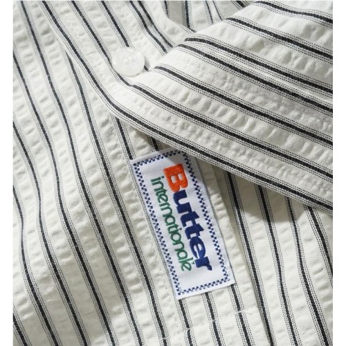 BUTTERGOODS LINES SHIRT BLANCO