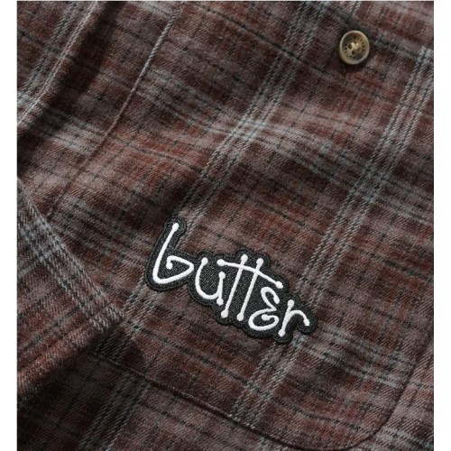 BUTTERGOODS CONNECTION SHIRT MARRON