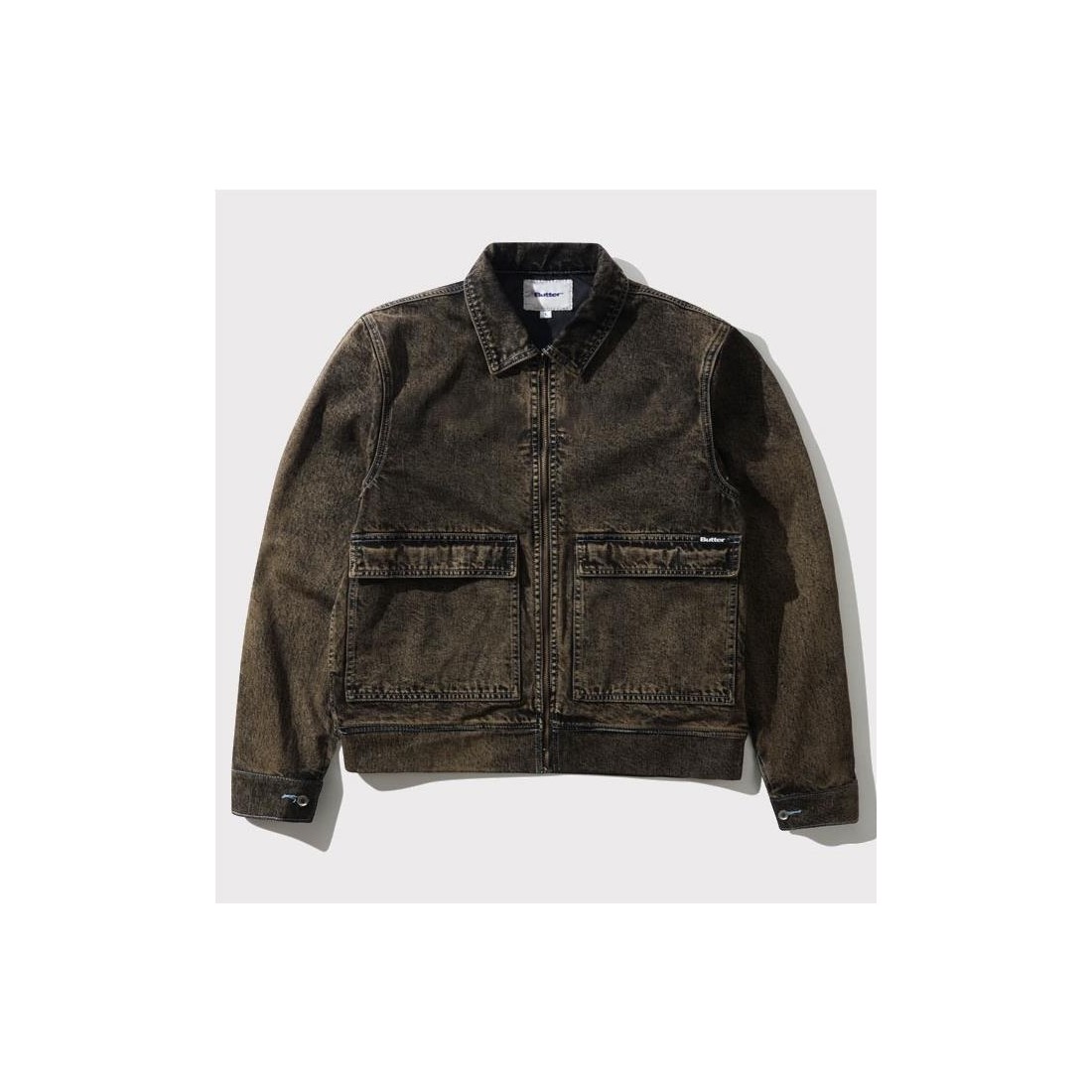 BUTTERGOODS BRONCO DENIM JKT MARRON