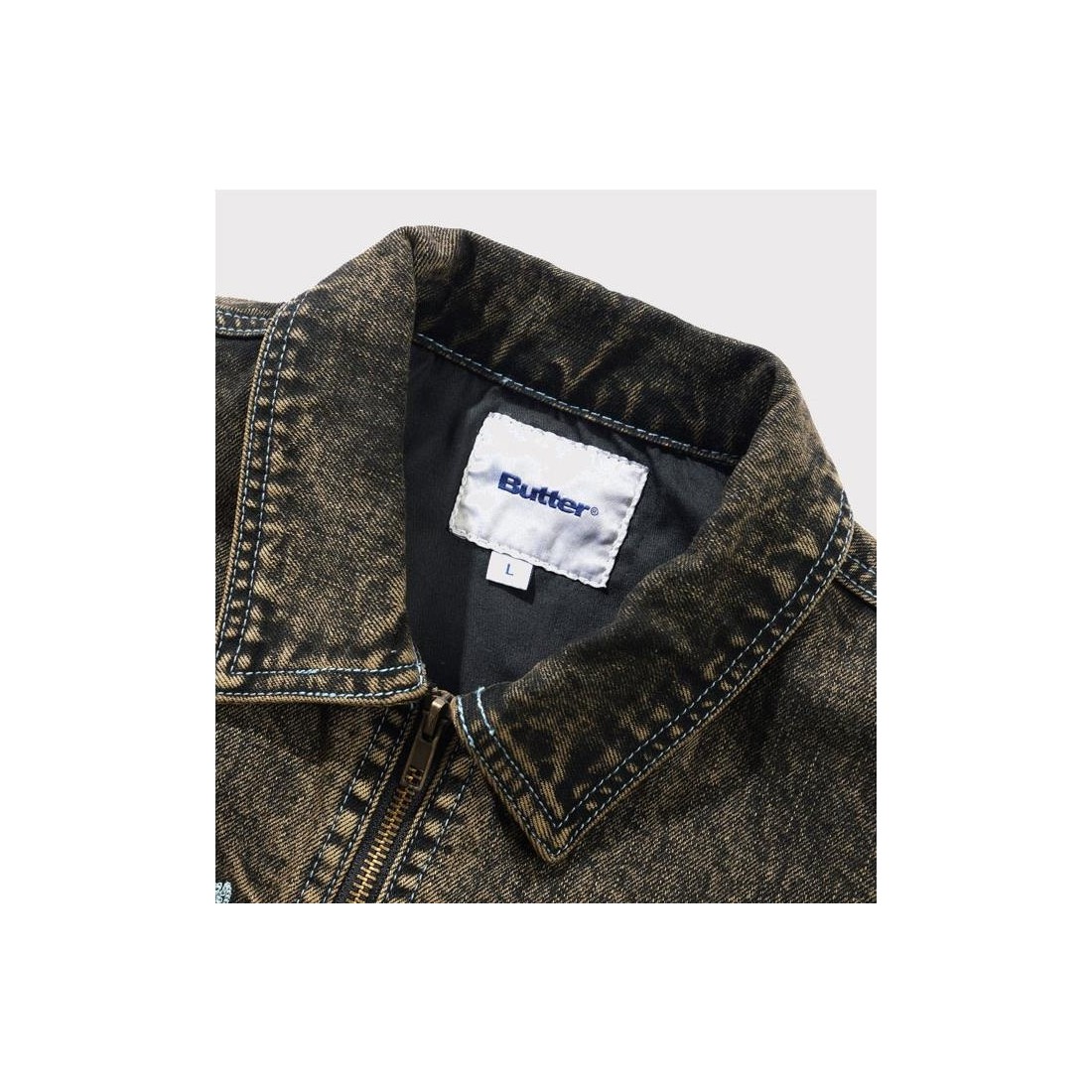 BUTTERGOODS BRONCO DENIM JKT MARRON