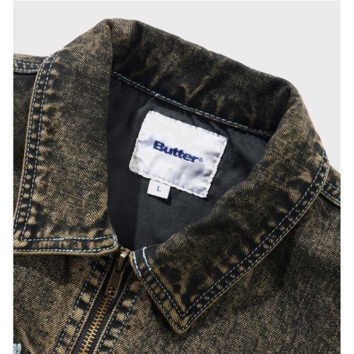 BUTTERGOODS BRONCO DENIM JKT MARRON