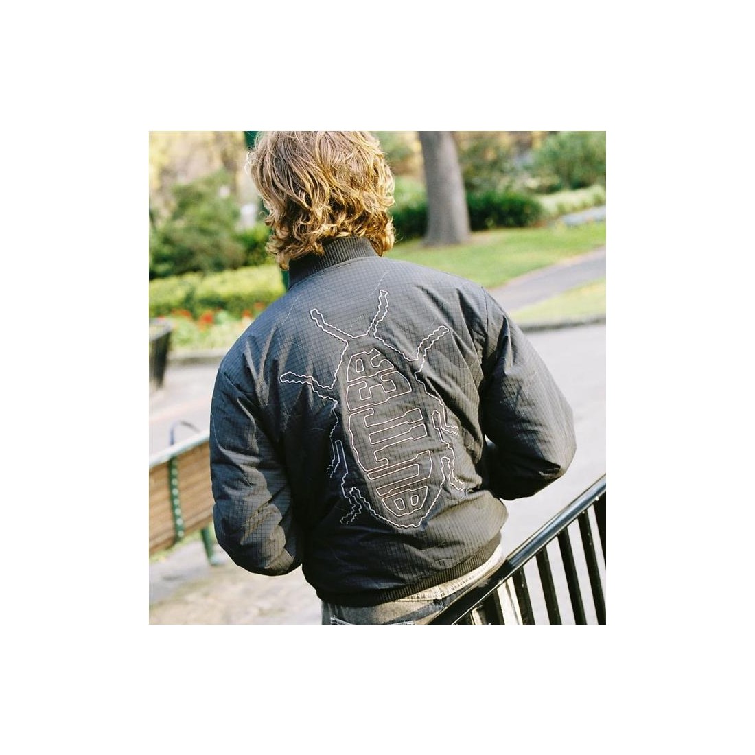 BUTTERGOODS ROACH BOMBER JKT NEGRO