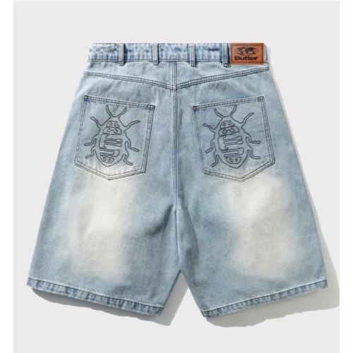 BUTTERGOODS ROACH DENIM SHT AZUL CLARO