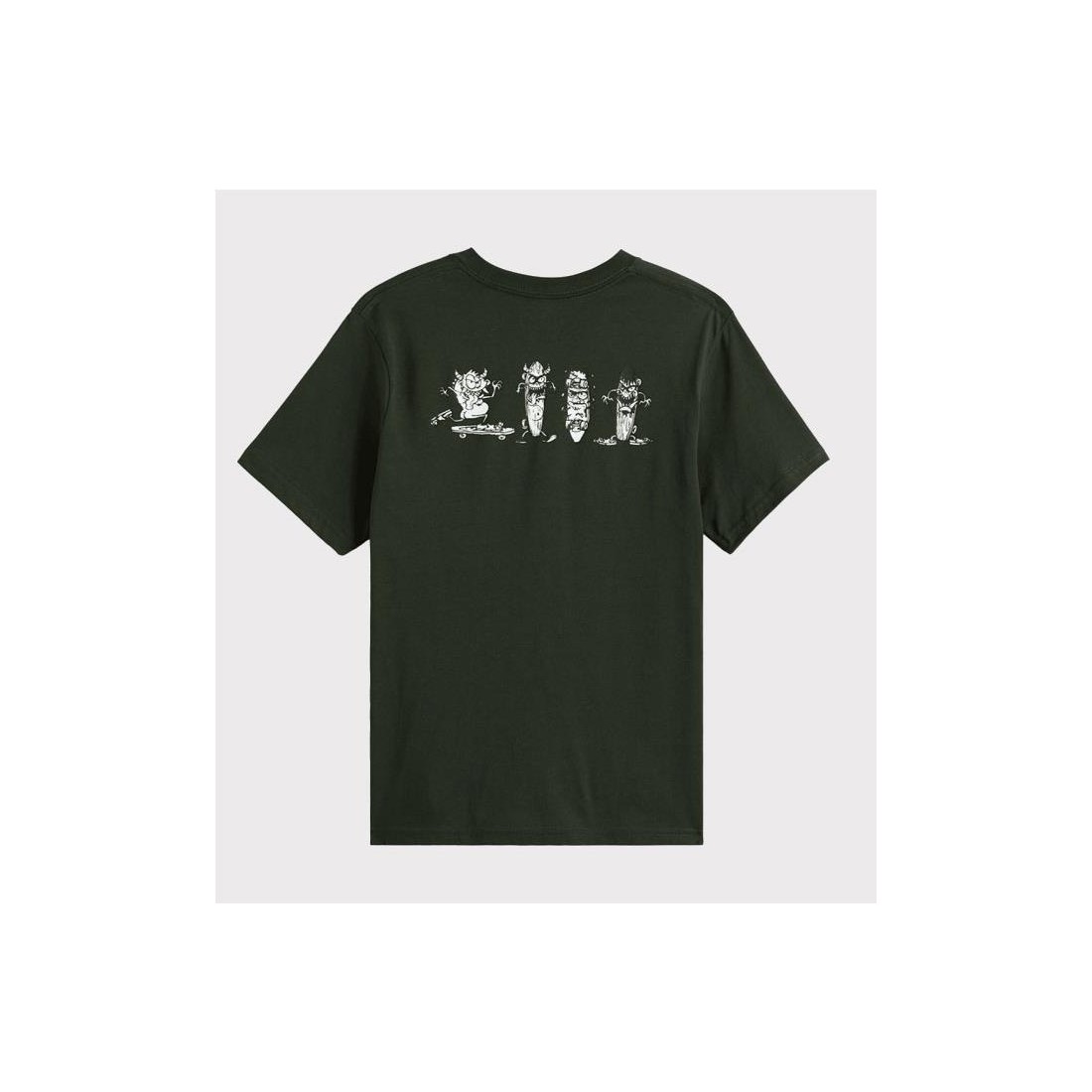 VANS KIDS BOARD GANG TEE VERDE CLARO