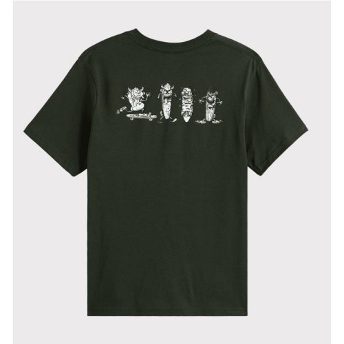 VANS KIDS BOARD GANG TEE VERDE CLARO