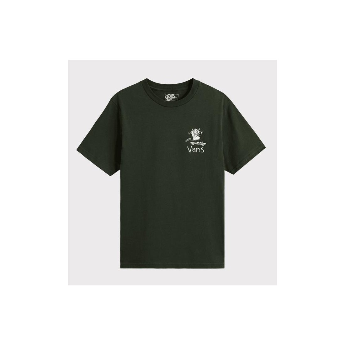 VANS KIDS BOARD GANG TEE VERDE CLARO