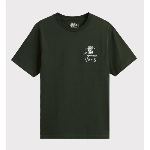 VANS KIDS BOARD GANG TEE VERDE CLARO
