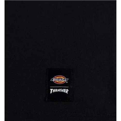 DICKIES X THRASHER TEE NEGRO