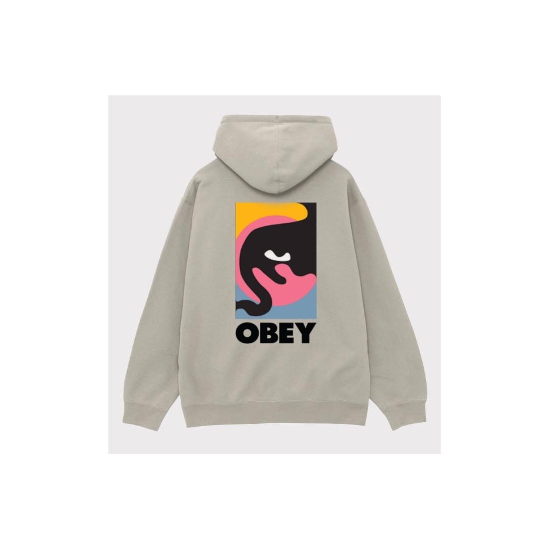 OBEY QUARTER ICON HOODIE GRIS