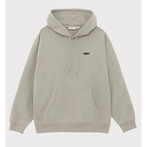 OBEY QUARTER ICON HOODIE GRIS
