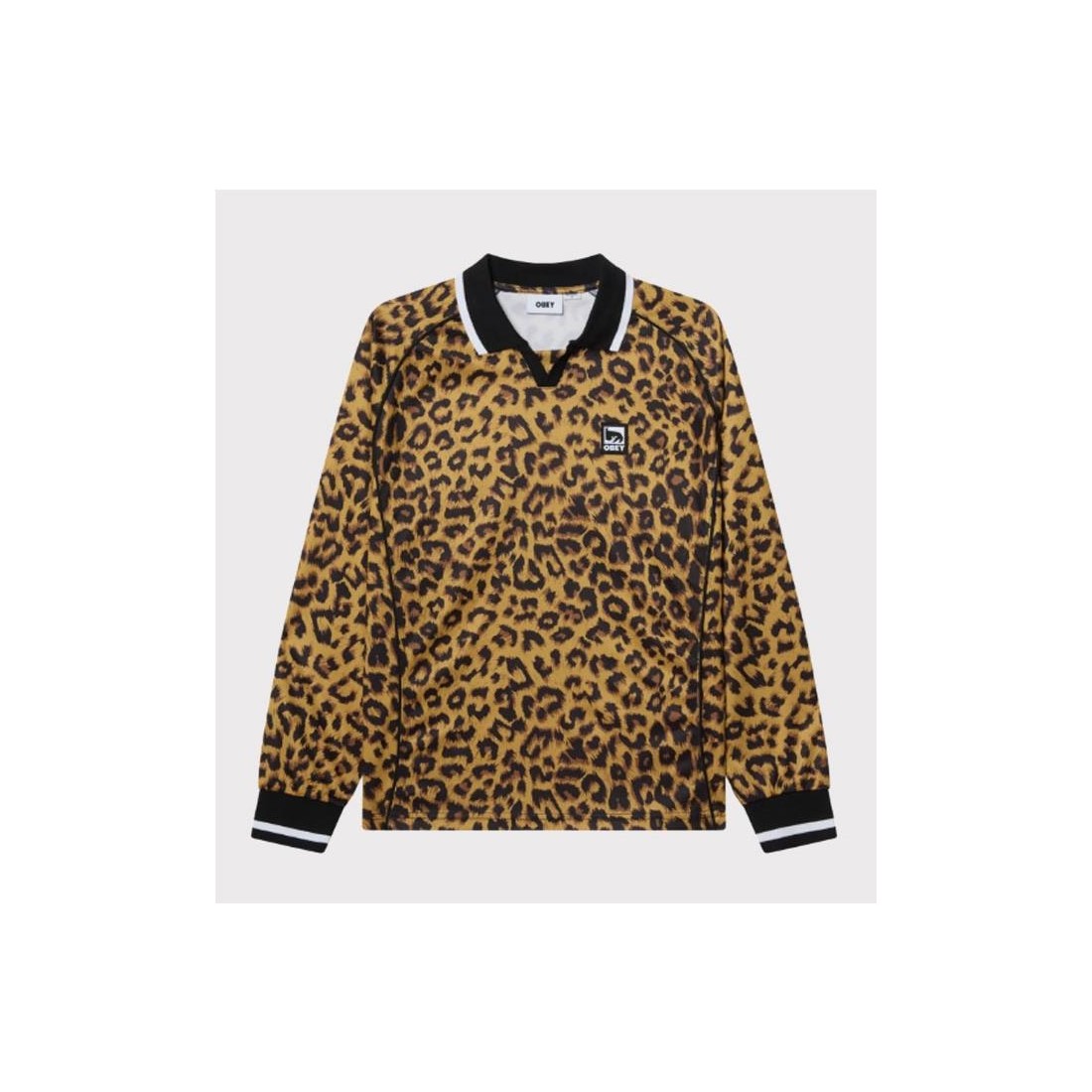 OBEY POLO COLLAR SHIRT MULTICOLOR