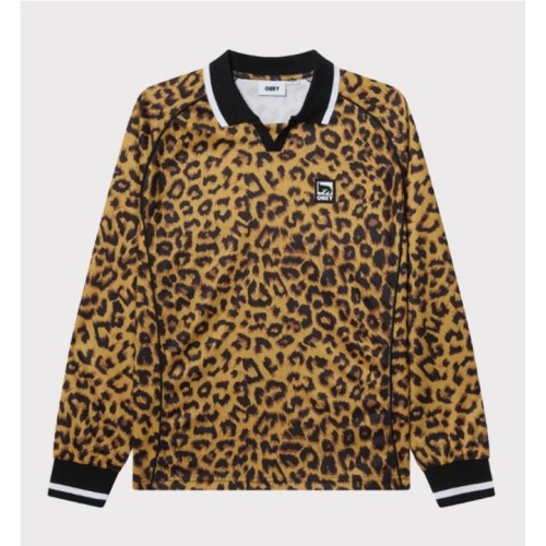 OBEY POLO COLLAR SHIRT MULTICOLOR
