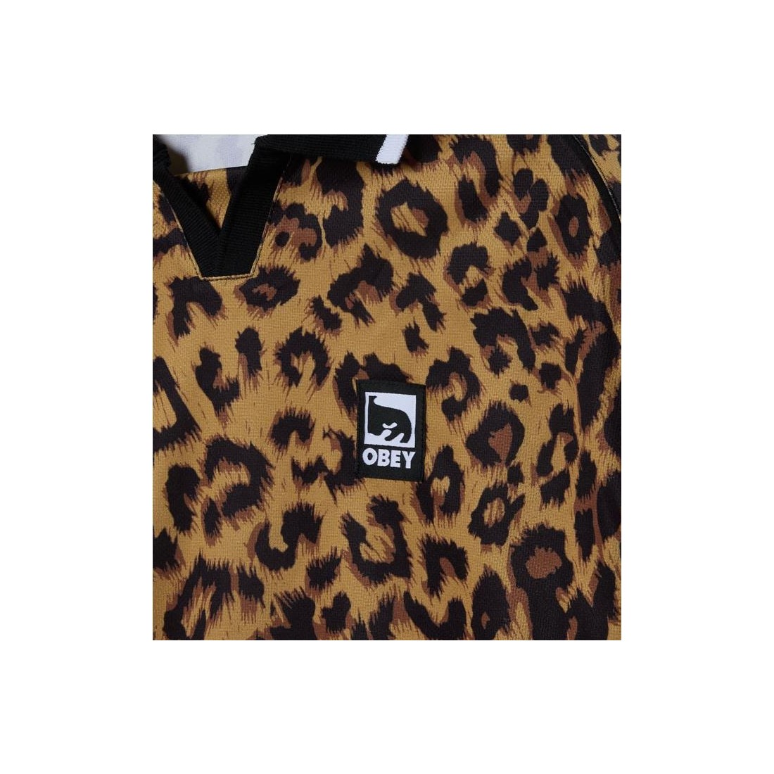 OBEY POLO COLLAR SHIRT MULTICOLOR