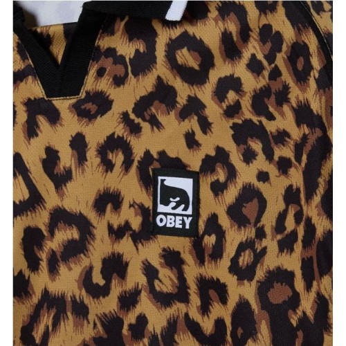 OBEY POLO COLLAR SHIRT MULTICOLOR