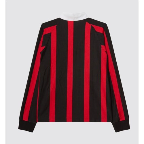 OBEY LANDON STRIPE POLO LS NEGRO 2