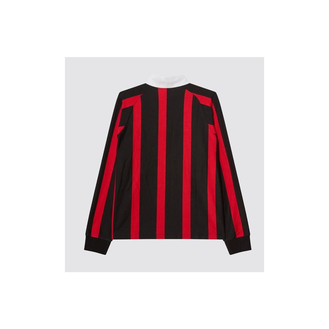 OBEY LANDON STRIPE POLO LS NEGRO