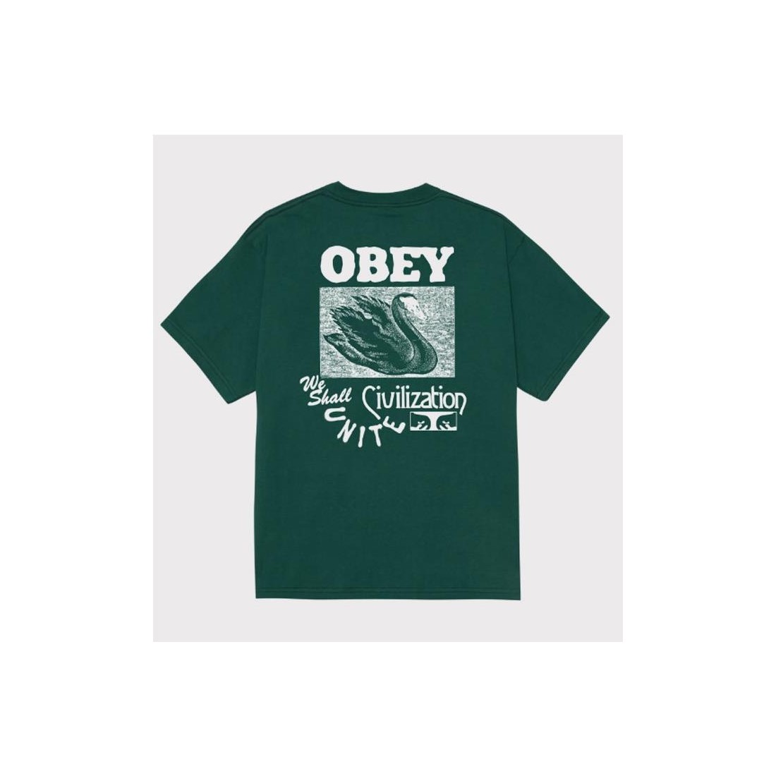 OBEY CIVILIZATION TEE VERDE
