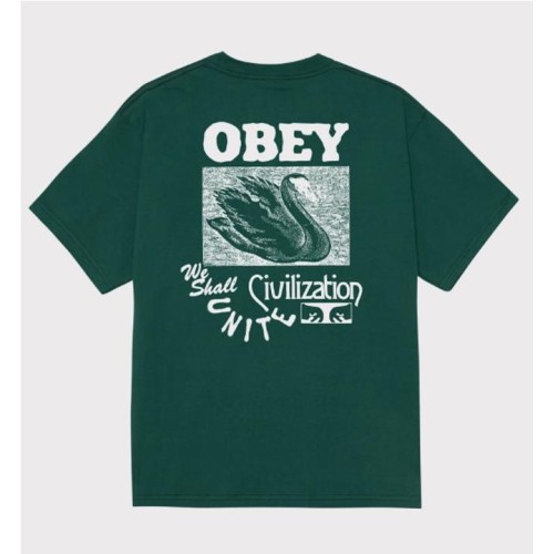 OBEY CIVILIZATION TEE VERDE